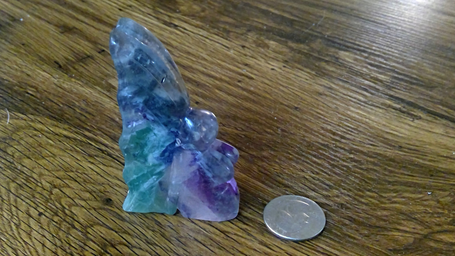 FLUORITE FAIRY - Intuition, Transformation, Mystical Energy