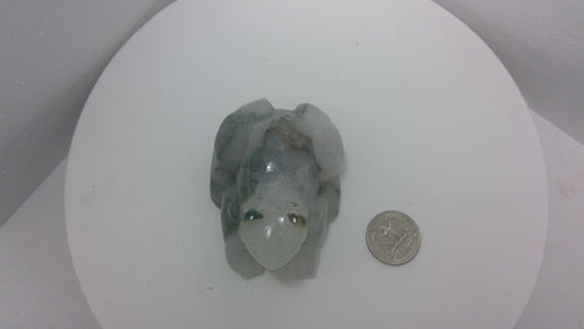 GARDEN QUARTZ FROG- Growth, Transformation, and Connection to Nature